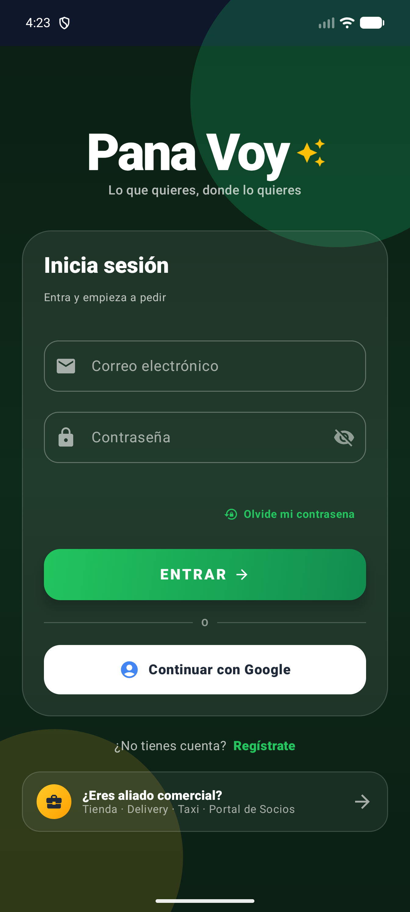 Inicia sesion