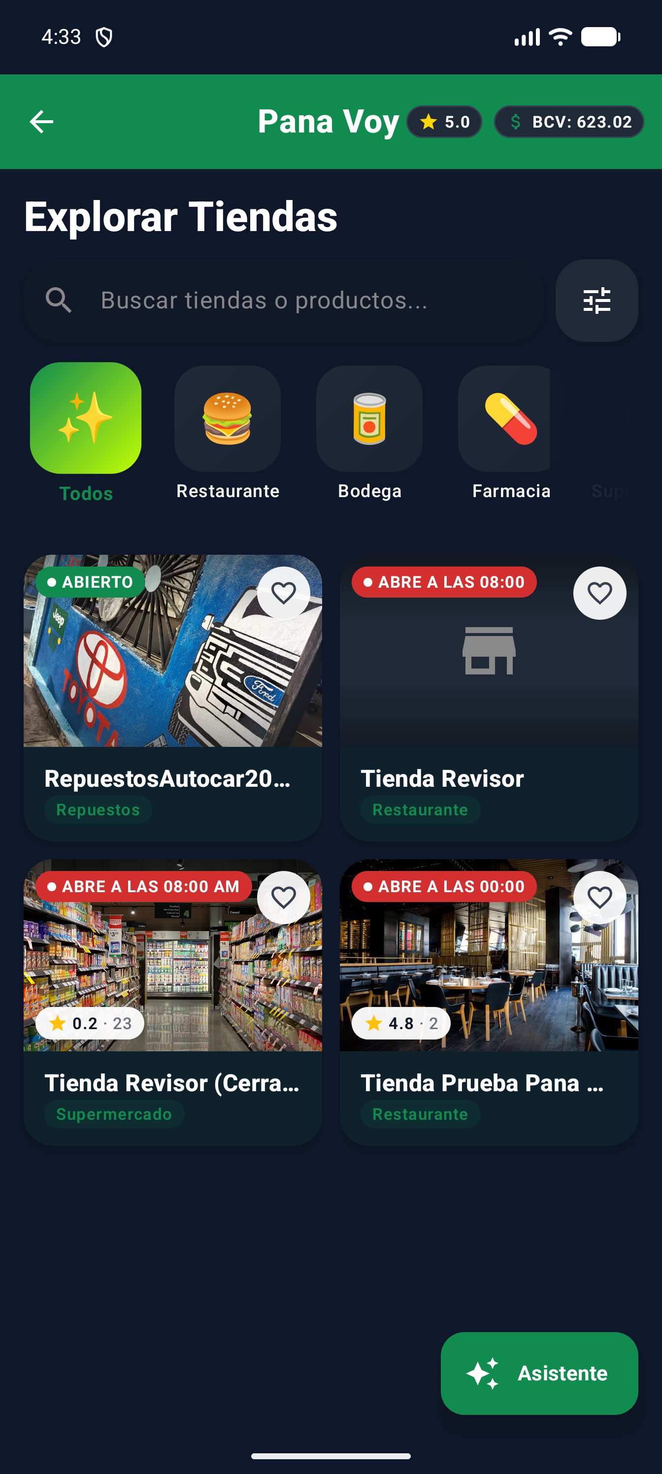 Ofertas actualizadas