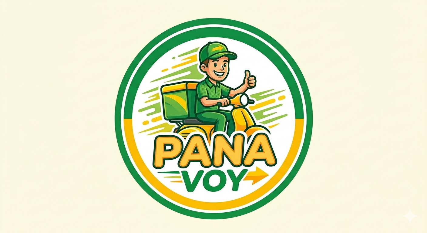 Repartidor Pana Voy en moto